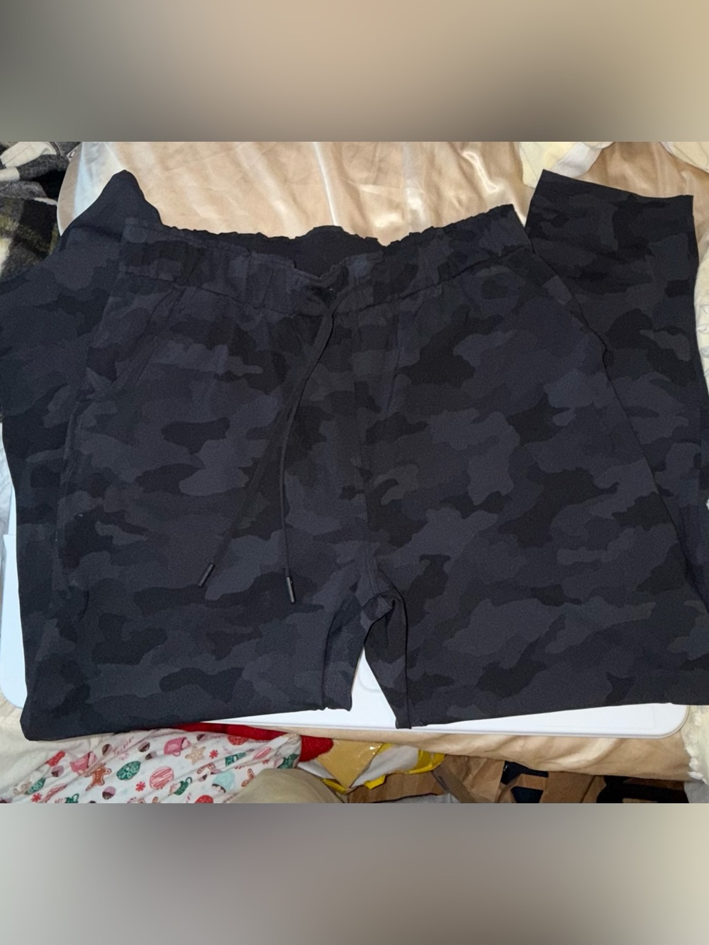 lululemon athletica Black Camo Track Joggers